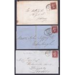 SPOON Cancellations on cover. Small selection of spoon cancels on covers, including Birmingham,