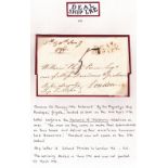 POSTAL HISTORY : 1796 Deal Ship Letter from Jamaica. An important correspondence that confirms the