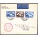 1930 Graf Zeppelin Pan America flight (S 57N). Cover franked with two 2 RM & a 4 RM