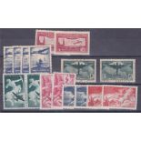 FRANCE STAMPS : AIR & related issues, various mint & used issues inc 1936 100th Flight to S.
