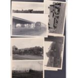 RAILWAYS, accumulation of black & white photos of various steam locomotives (26), railway