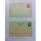 GERMANY STAMPS: Collection of mostly mint Germania postal stationery in various formats & rates