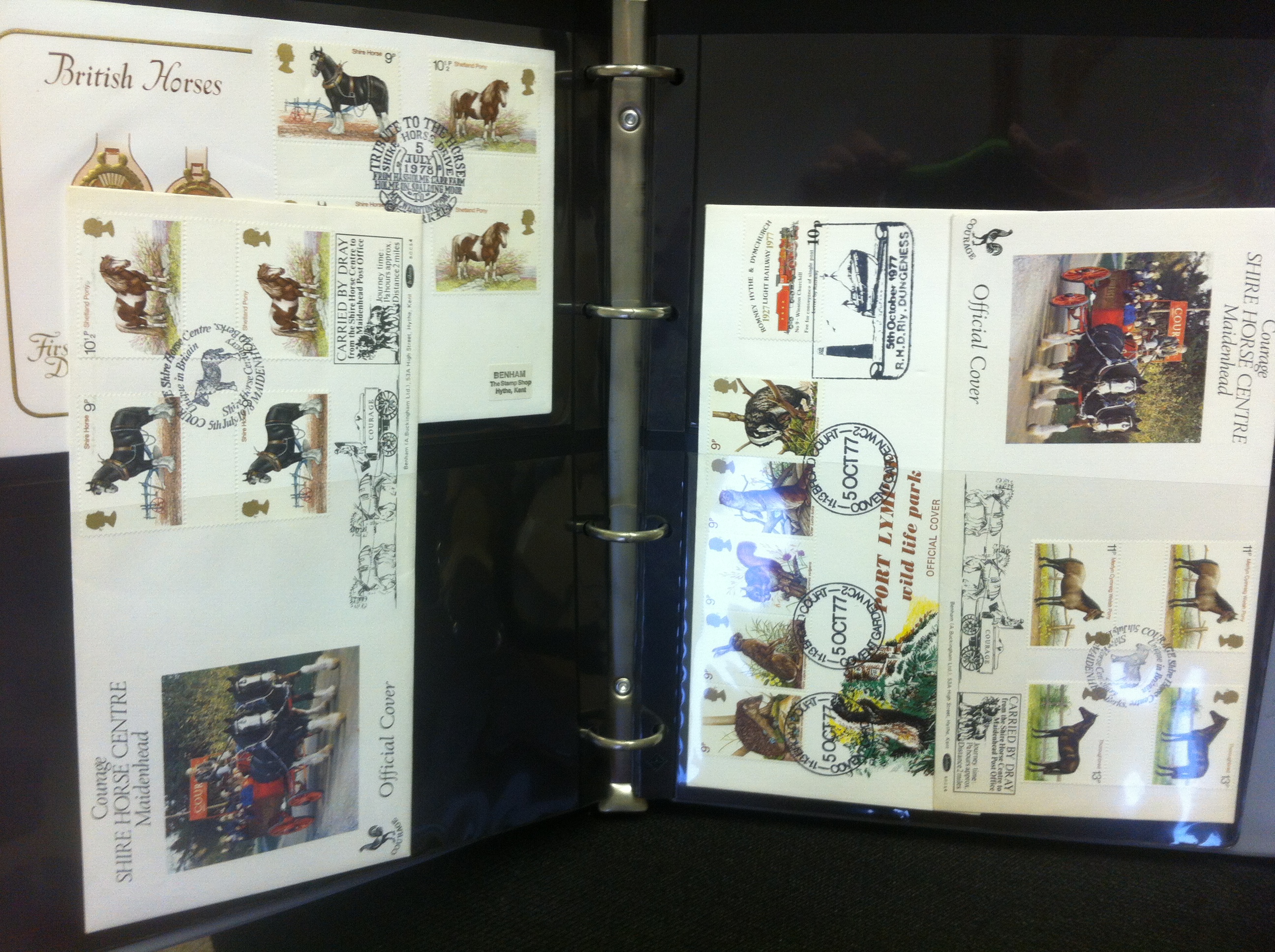 STAMPS : Accumulation in box including some better GB First Day Covers, - Image 2 of 2