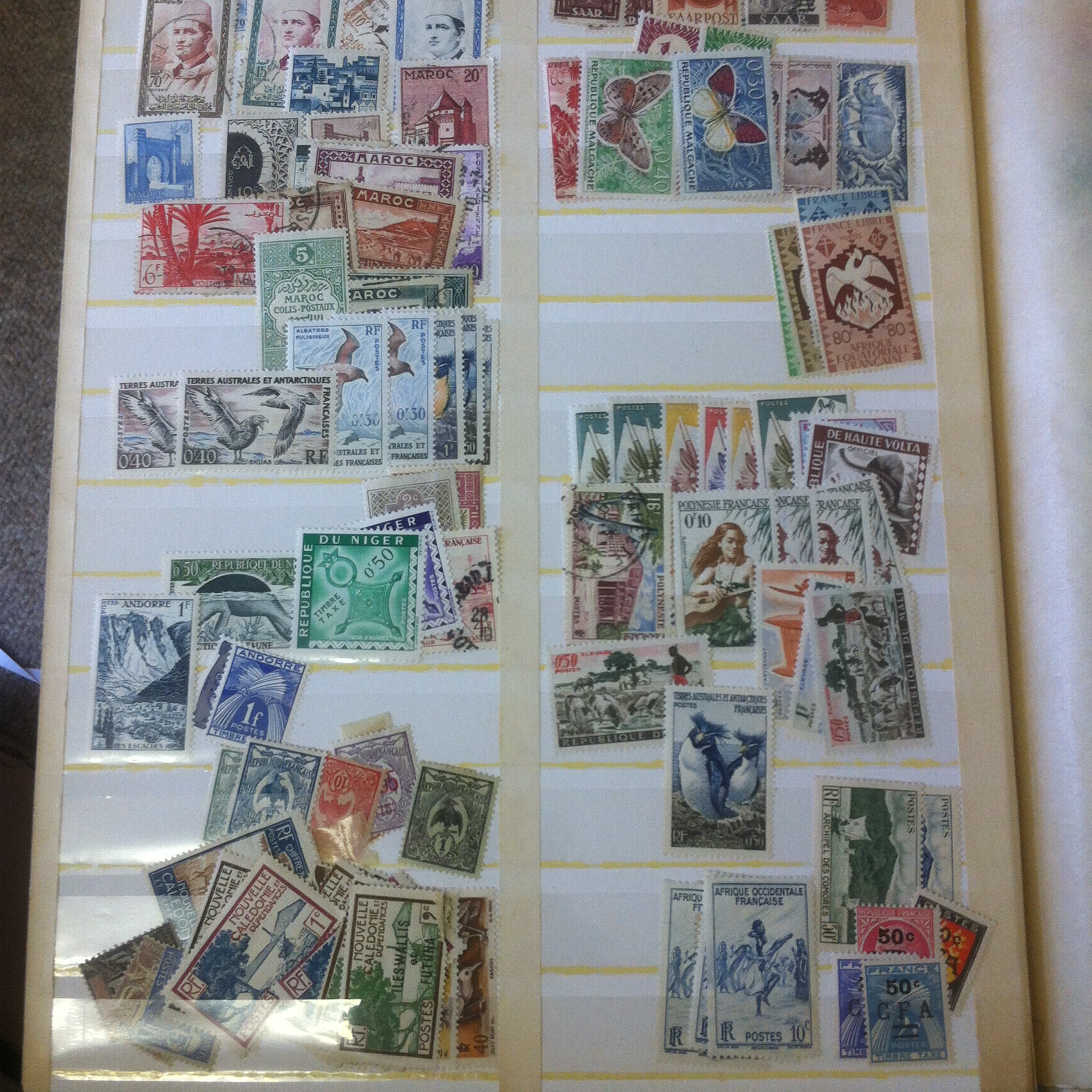 STAMPS :Mixed box of all world collections, sure to reward viewing. - Image 3 of 9