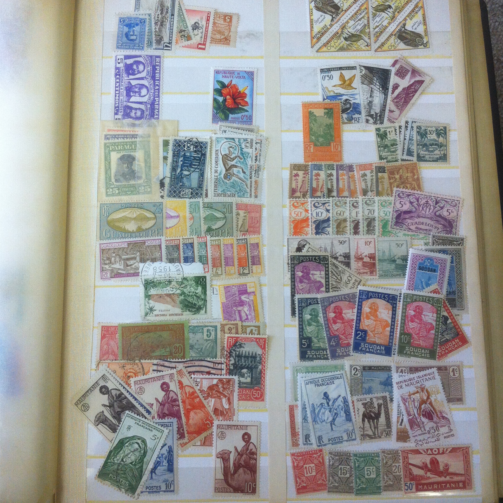 STAMPS :Mixed box of all world collections, sure to reward viewing. - Image 2 of 9