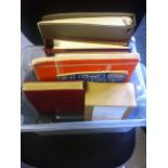 STAMPS : Mixed lot of six albums plus loose stamps