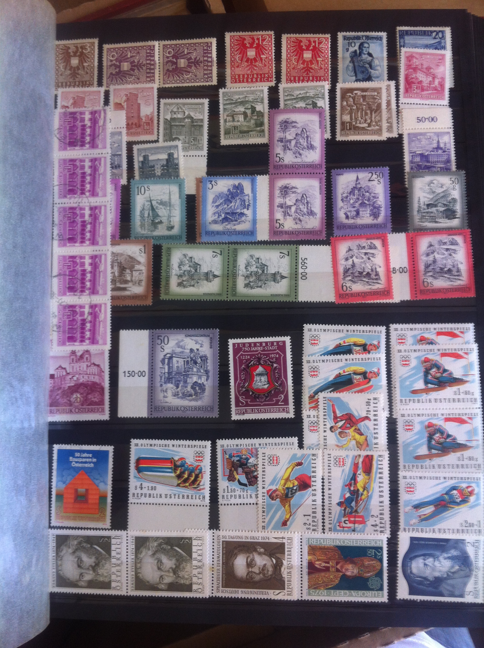 STAMPS : World collection in four albums, a stockbook & folder. - Image 8 of 8