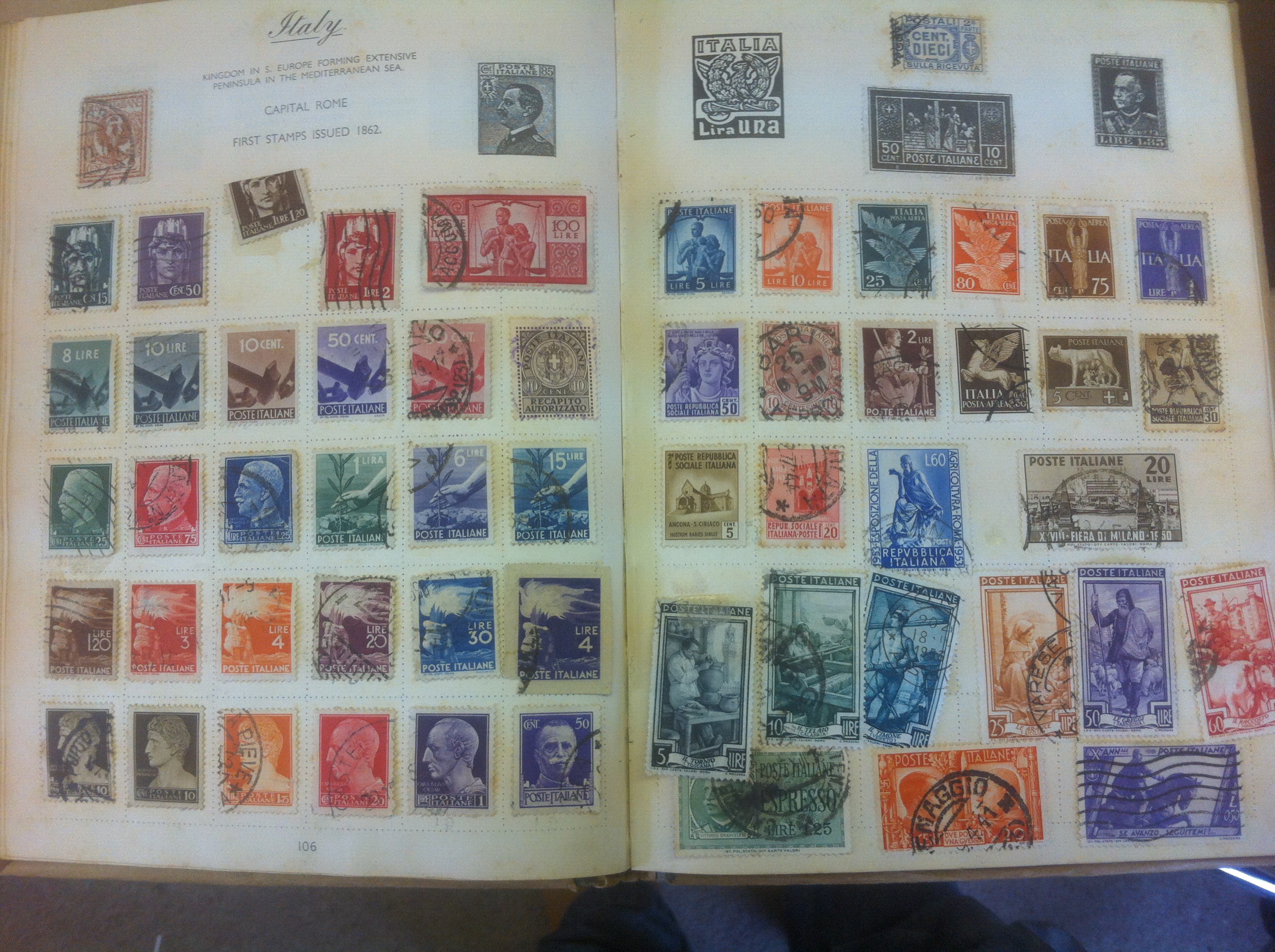 STAMPS : Mixed collection in seven albums, - Image 3 of 4