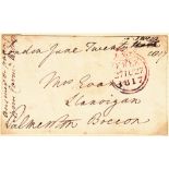 AUTOGRAPHS : PALMERSTON Free front dated 1817 together with a front signed Paget.