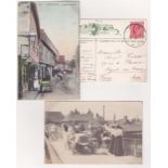 KENT POSTAL HISTORY , Sandwich - selection of mostly postcards & a couple of prints.