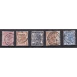 GREAT BRITAIN STAMPS : Surface Printed selection all cancelled by CDS's.