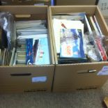 POST CARDS : Large accumulation of post cards and other ephemera (100's)