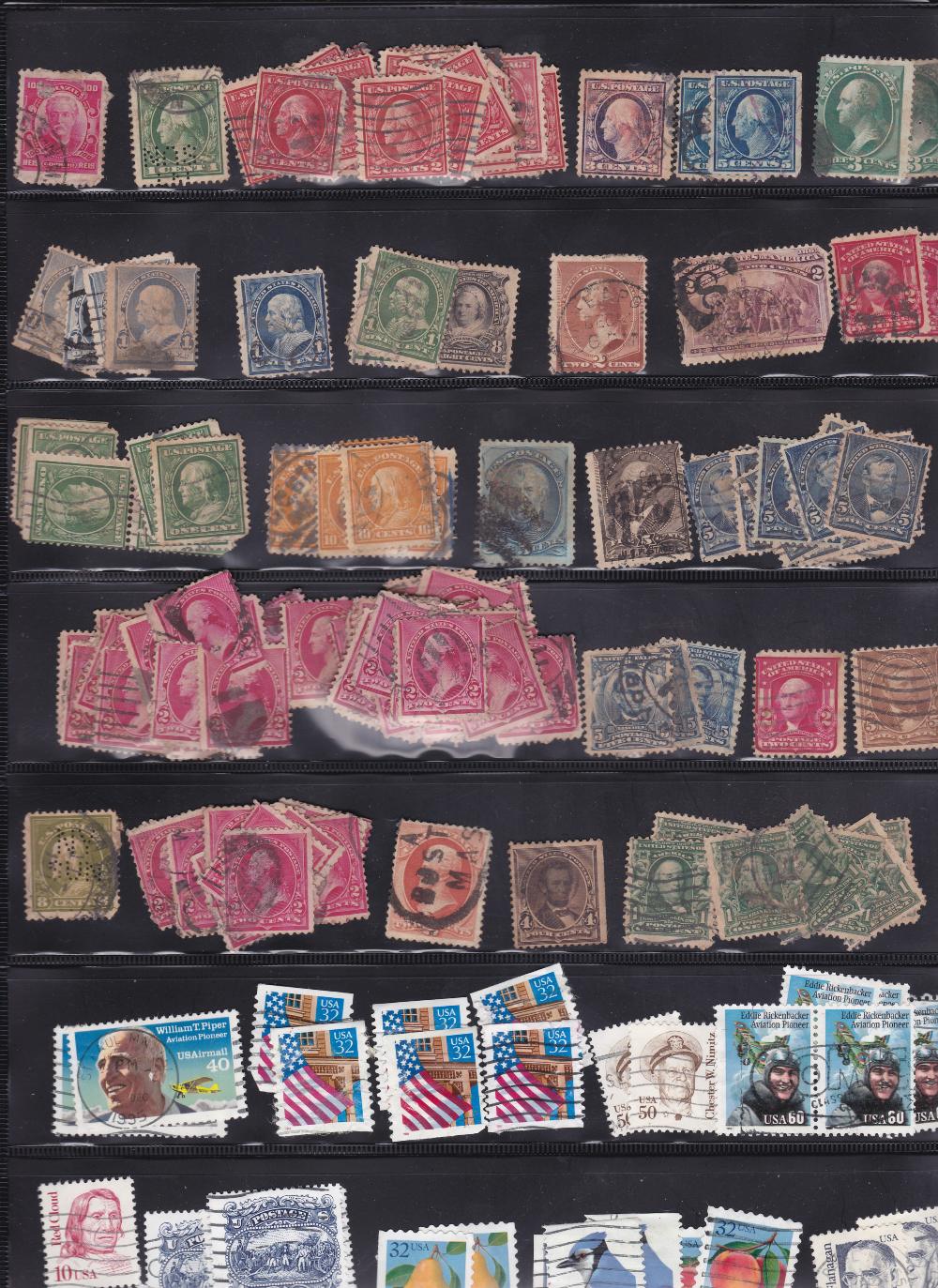 STAMPS : Accumulation of World stamps, on stack pages including mint GB QV and Edward VII. - Image 3 of 5