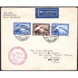 AIRMAIL COVER : 1930 Graf Zeppelin Pan America flight (S 57N).