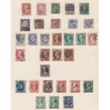 FOREIGN STAMPS : album with useful USA incl.