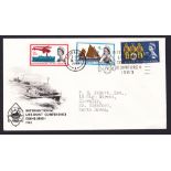 FIRST DAY COVERS : 1963 Lifeboat non phos cancelled by the scarce Edinburgh Lifeboat slogan