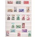 SPANISH STAMPS : 1958-1967 U/M collection in stockbook incl 1958 Philatelic Exhibition miniature