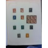 USA STAMPS : 1850s to 1950s mint & used collection in album.