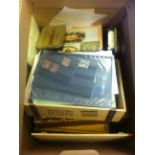 STAMPS : World collection in two boxes, housed in various stockbooks, albums, loose etc. Incl.