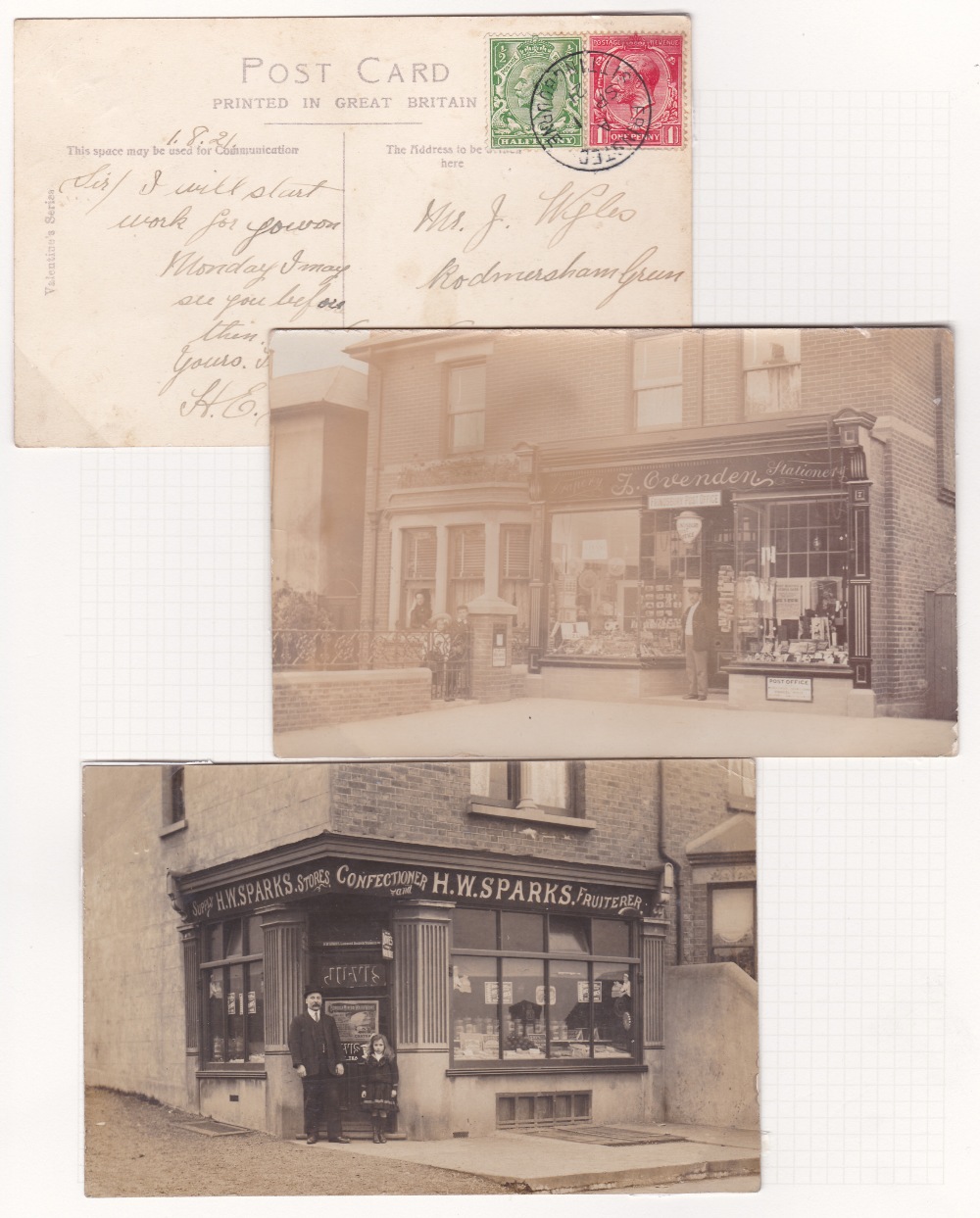KENT POSTAL HISTORY, Sittingbourne & area, a fabulous collection of covers & postcards inc. - Image 3 of 9