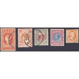 NETHERLANDS STAMPS : 1852-2007 comprehensive used collection in three albums, incl.