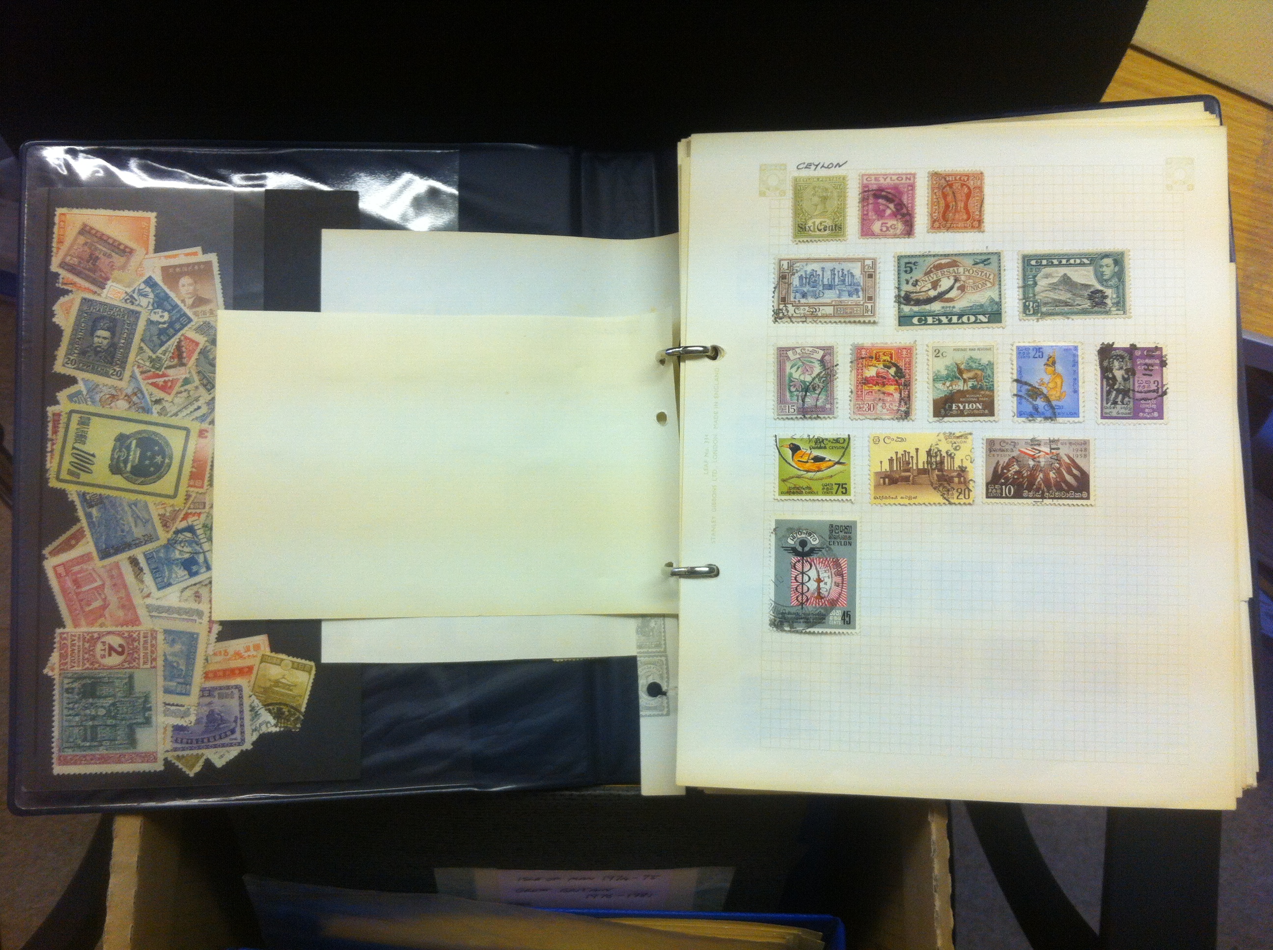 STAMPS : World collection in 11 albums, including some covers, 100's of stamps, - Image 2 of 2