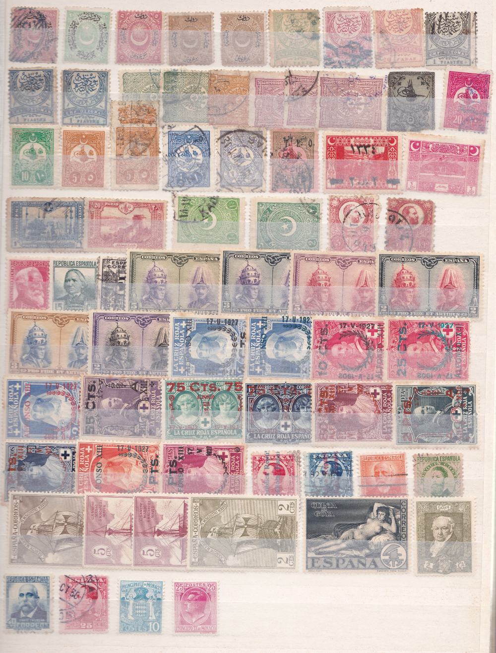 STAMPS : World accumulation in stock-book with a number of useful French Colonies issues noted & - Image 3 of 4