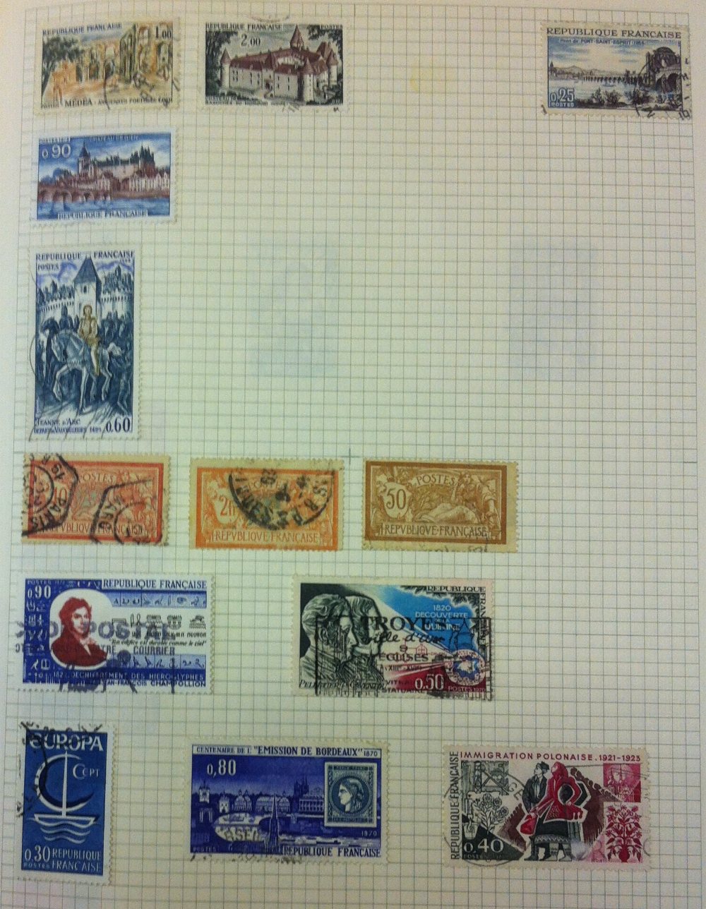 STAMPS : World Accumulation in album post a stock book with GB postage. - Image 4 of 5