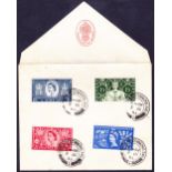 FIRST DAY COVERS : 1953-1978 collection in two cover albums, incl.