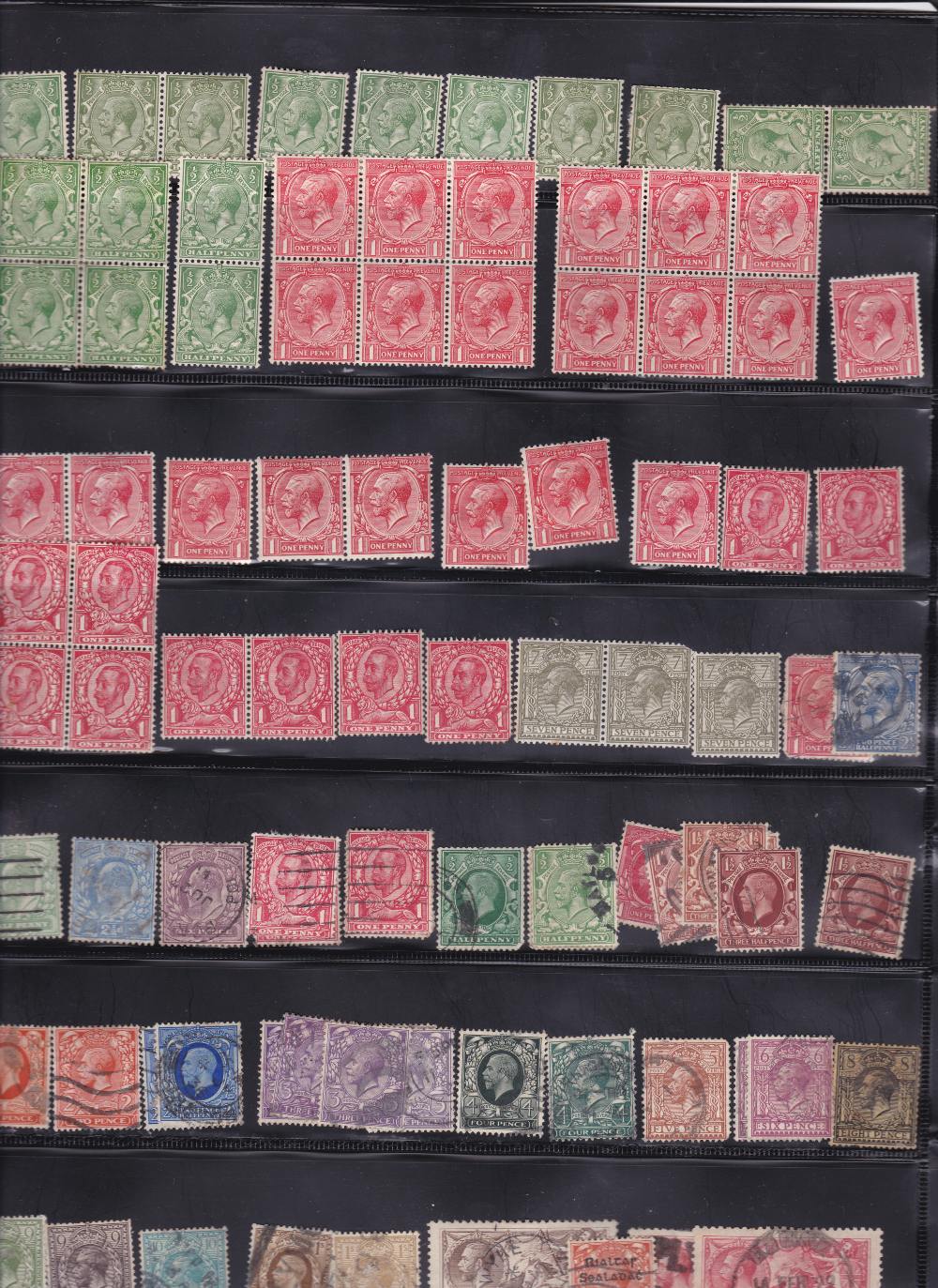 STAMPS : Accumulation of World stamps, on stack pages including mint GB QV and Edward VII. - Image 2 of 5