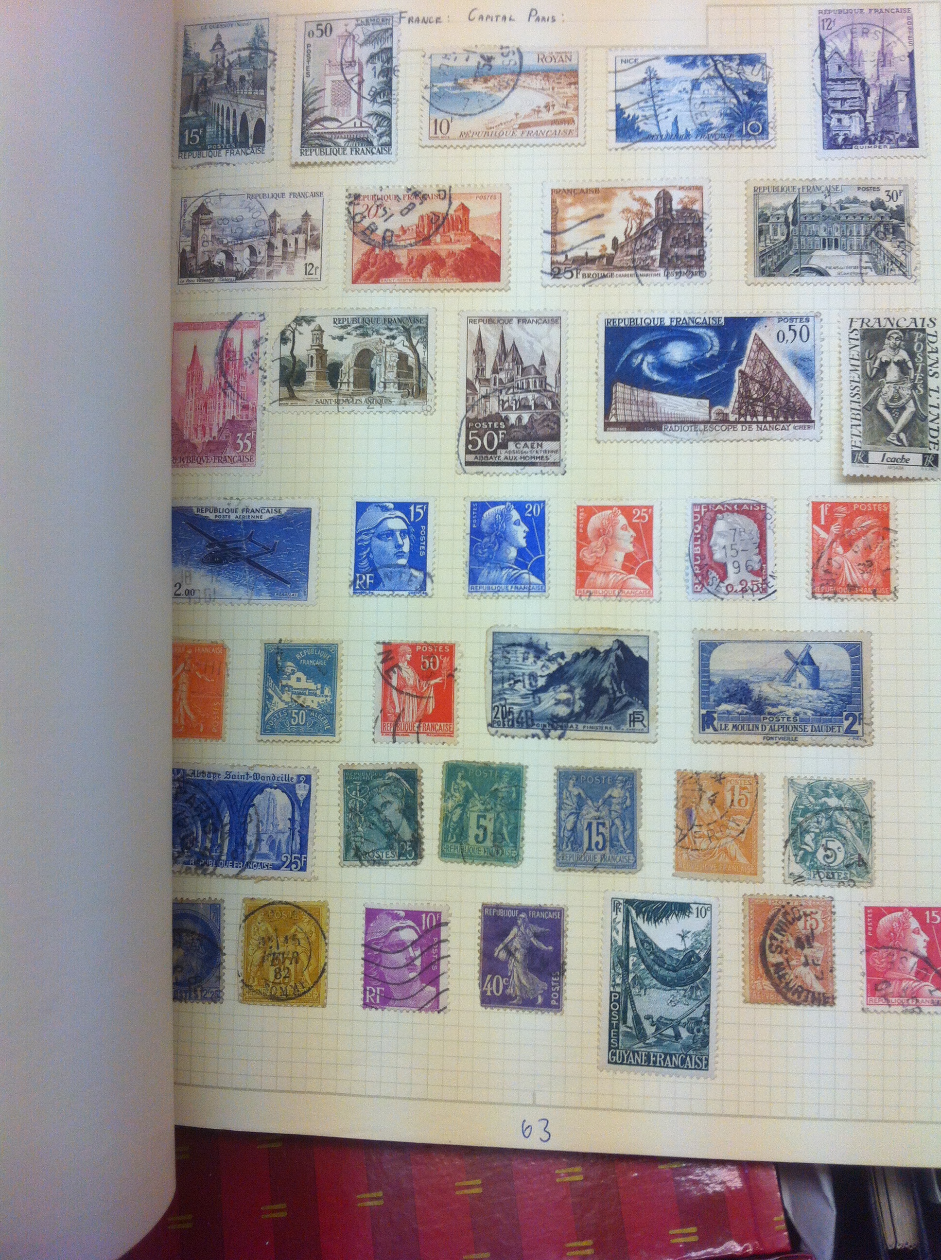 STAMPS : Mixed box lot including on and off paper, world albums, first day covers. - Image 3 of 6