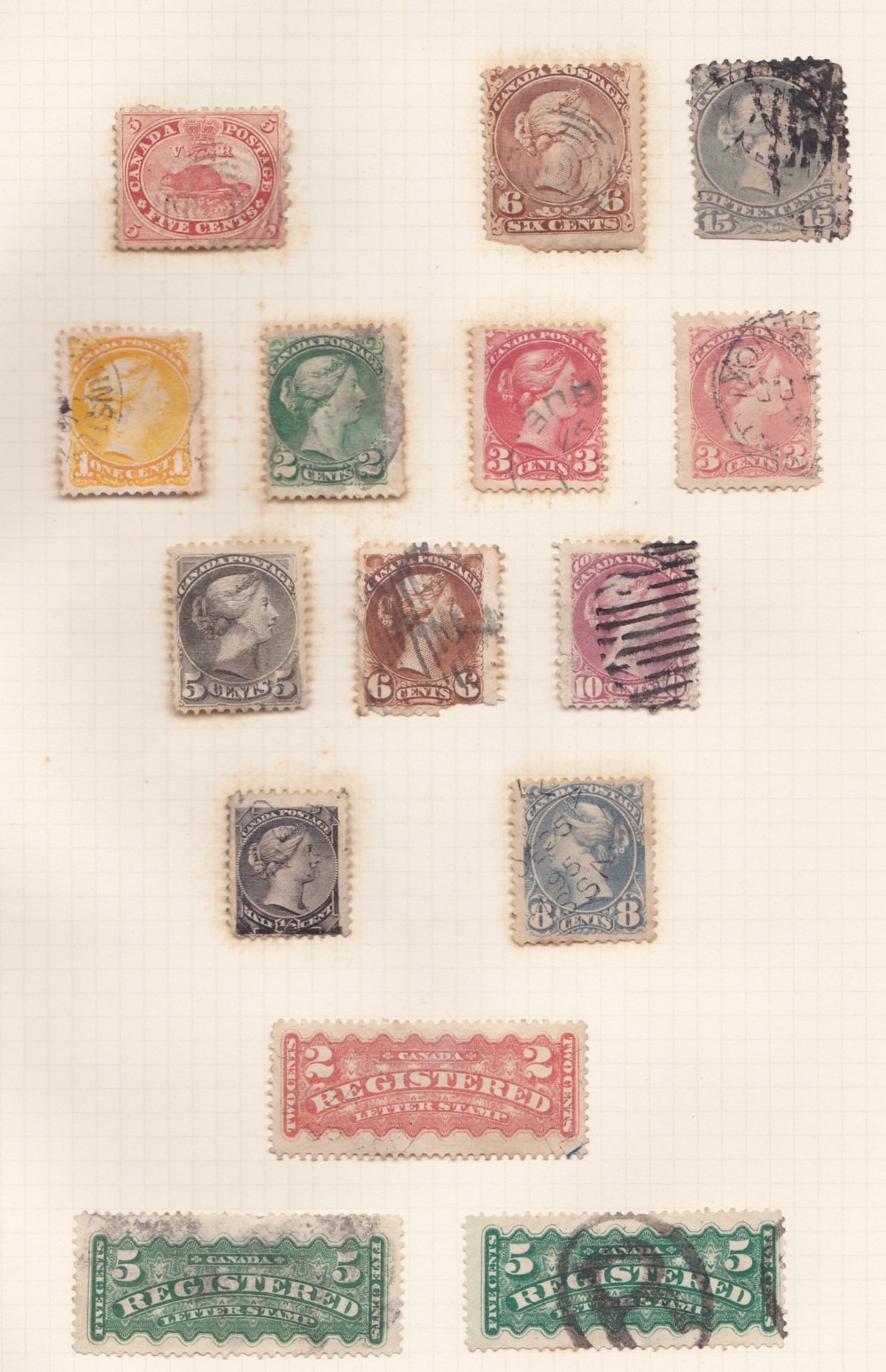 BRITISH COMMONWEALTH STAMPS , two old albums with Australia & States incl Roos to 2/-, Canada, - Image 5 of 5