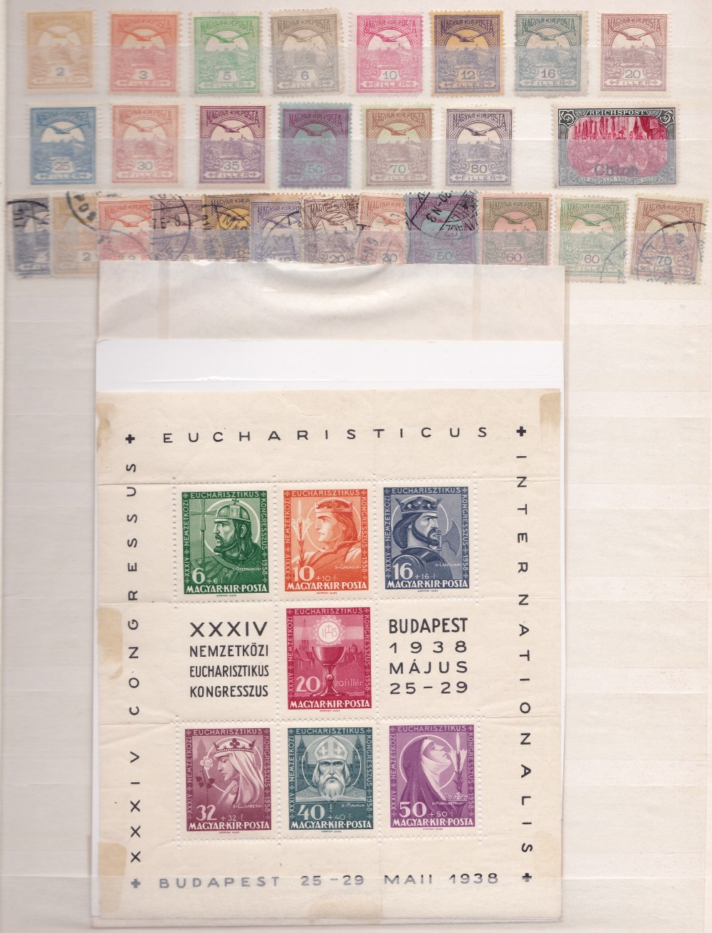 STAMPS : World accumulation in stock-book with a number of useful French Colonies issues noted &