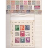 STAMPS : World accumulation in stock-book with a number of useful French Colonies issues noted &