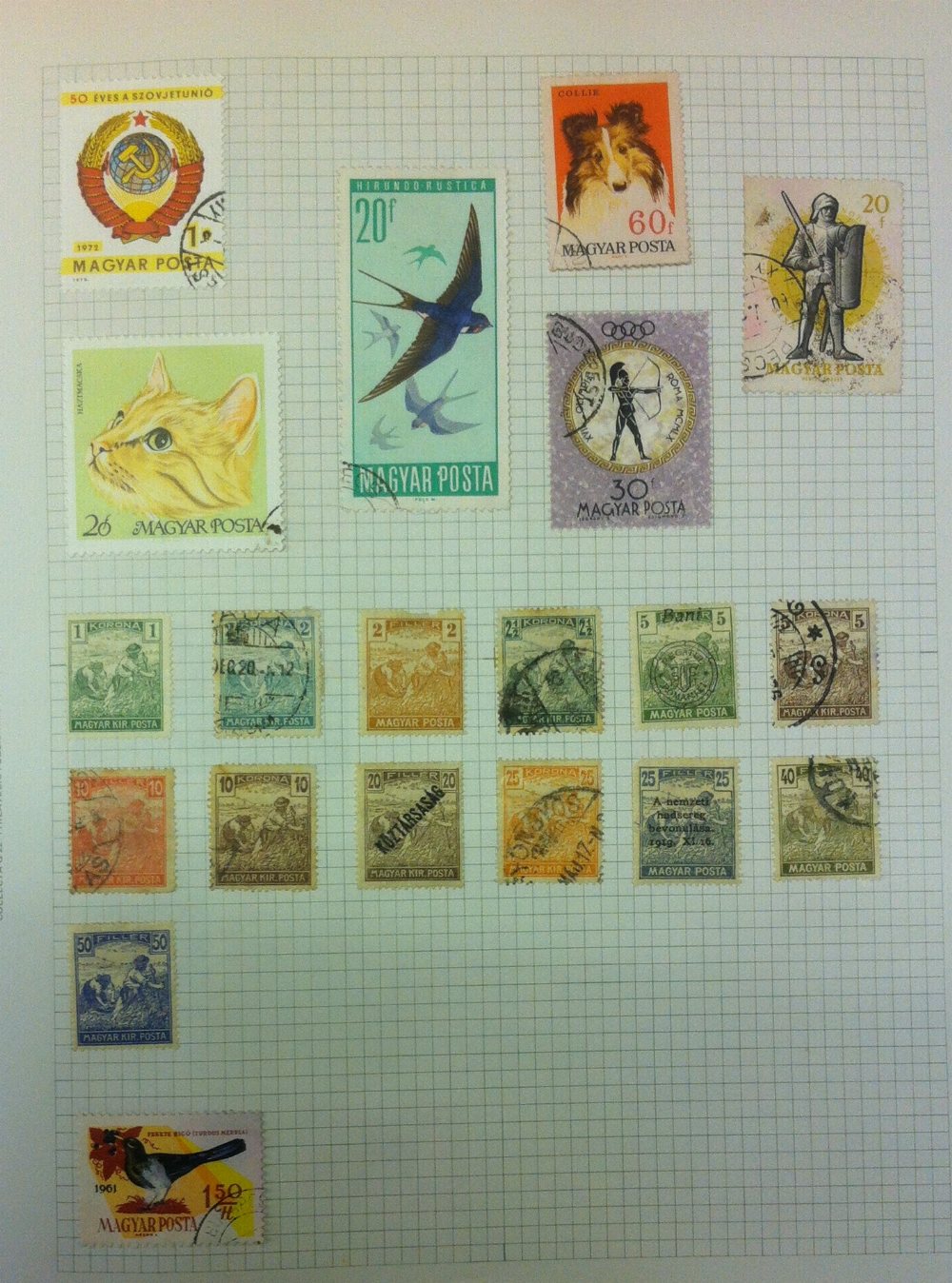 STAMPS : World Accumulation in album post a stock book with GB postage. - Image 3 of 5