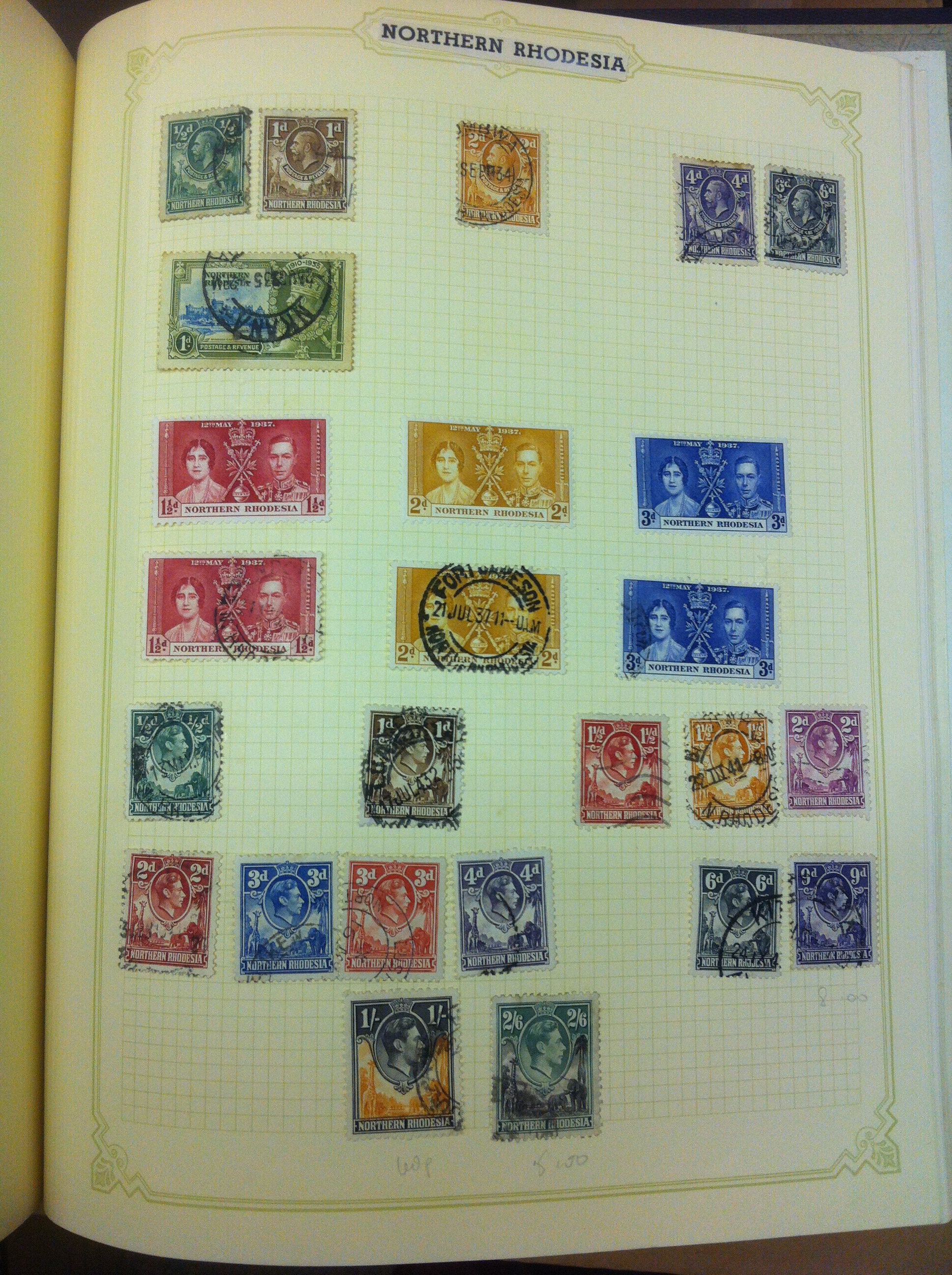 STAMPS : British Empire collection mint and used in 5 albums. - Image 2 of 7