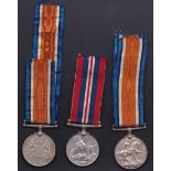 MEDALS : Selection of WWI & WWII service medals inc 1939-45 Defence Medal (2), Italy & Africa