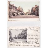 POST CARDS : Devon postcards collection, mainly of Oakhampton and Plymouth,