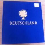 Germany Stamps : Fine mint & used collection in printed Schaubek album incl German States, Empire,