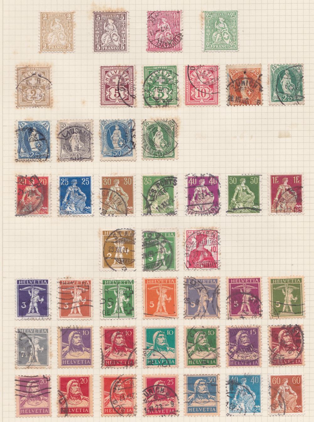 FOREIGN STAMPS : album with useful USA incl. - Image 4 of 5