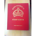 COMMONWEALTH STAMPS GVI Crown album containing used issues, stated to catalogue £4,