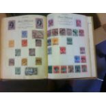 STAMPS : Mixed collection in seven albums,