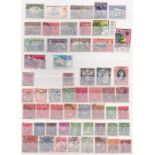 STAMPS : World mint and used collection in large stock book, stated to contain over 2,