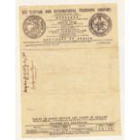 Telegrams, selection of early items, including railway related,