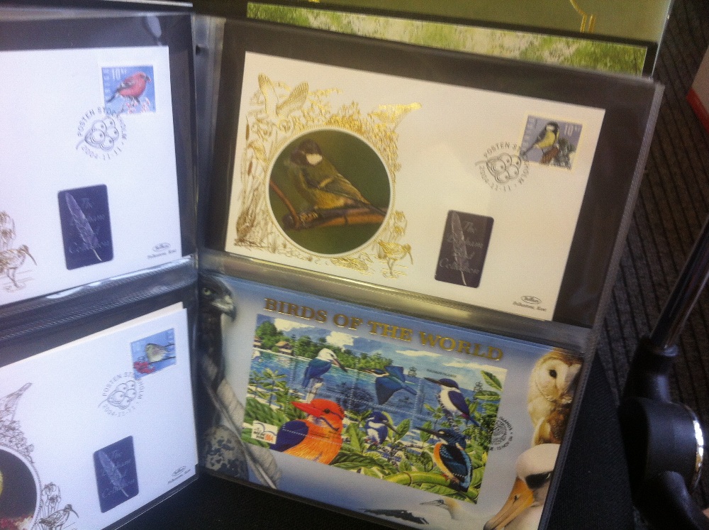 STAMPS : Birds collection of both stamps and covers in 5 albums, an attractive lot. - Image 3 of 4