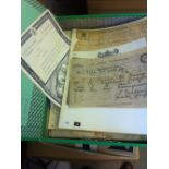 TELEGRAPHS, accumulation in box file with GB Post Office Telegraphs from 1870s,