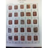 GREAT BRITAIN STAMPS : London Postal Districts cancels on Penny Stars, Plates and other QV issues