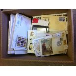 FIRST DAY COVERS : Box of mainly GB first day covers, may be the odd Channel Island as well,