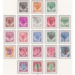 MALAYA STAMPS : 1937-1951 used collection on album pages incl.