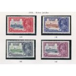 FALKLANDS STAMPS : 1921 - 1986 Mounted mint collection in album plus British Antarctic and